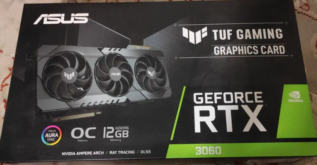 گرافیک asus tuf 3060 12gb oc|قطعات و لوازم جانبی رایانه|فریدون‌کنار, |دیوار