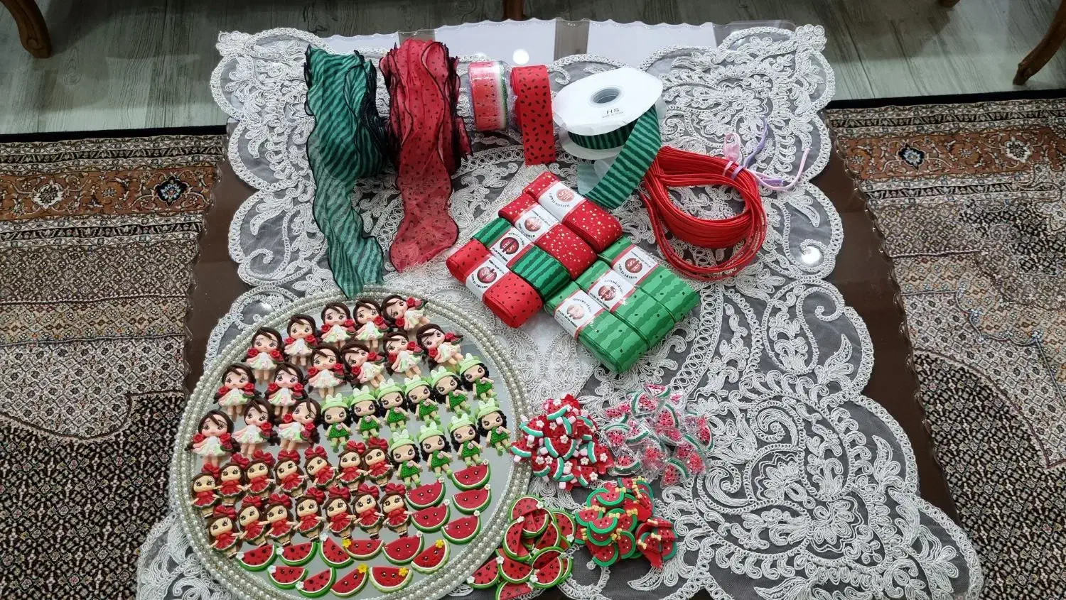 روبان های یلدایی|لوازم خیاطی و بافتنی|اردبیل, |دیوار