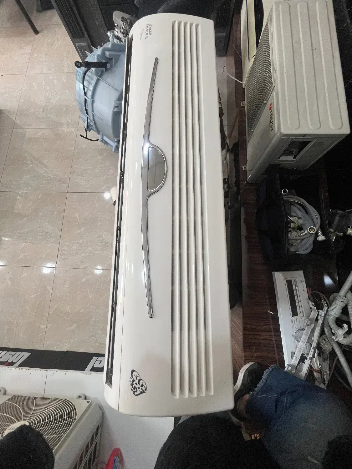 کولر اسپلیت سرد و گرم جنرال|کولر گازی و فنکوئل|آمل, |دیوار