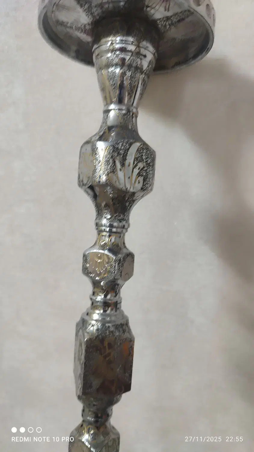 تنه قلیان برنجی|کلکسیون و سرگرمی|قرچک, پارس سرام|دیوار