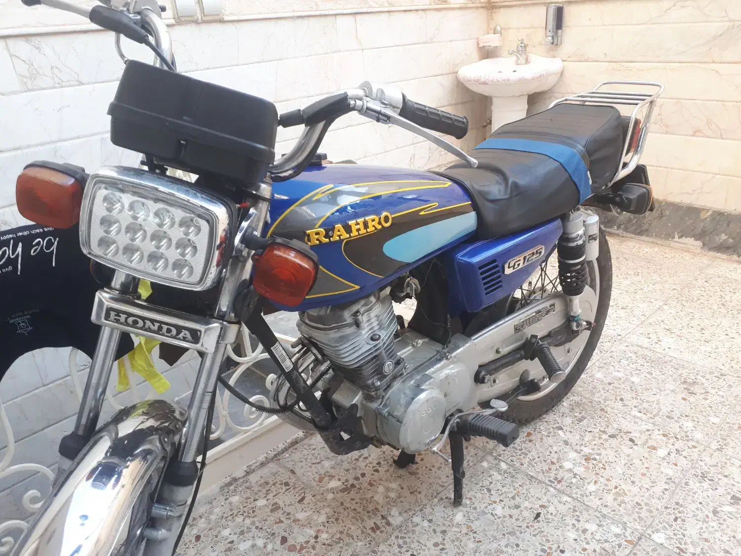 موتور هندا۱۲۵ مدل88|موتورسیکلت|قم, نیروگاه|دیوار