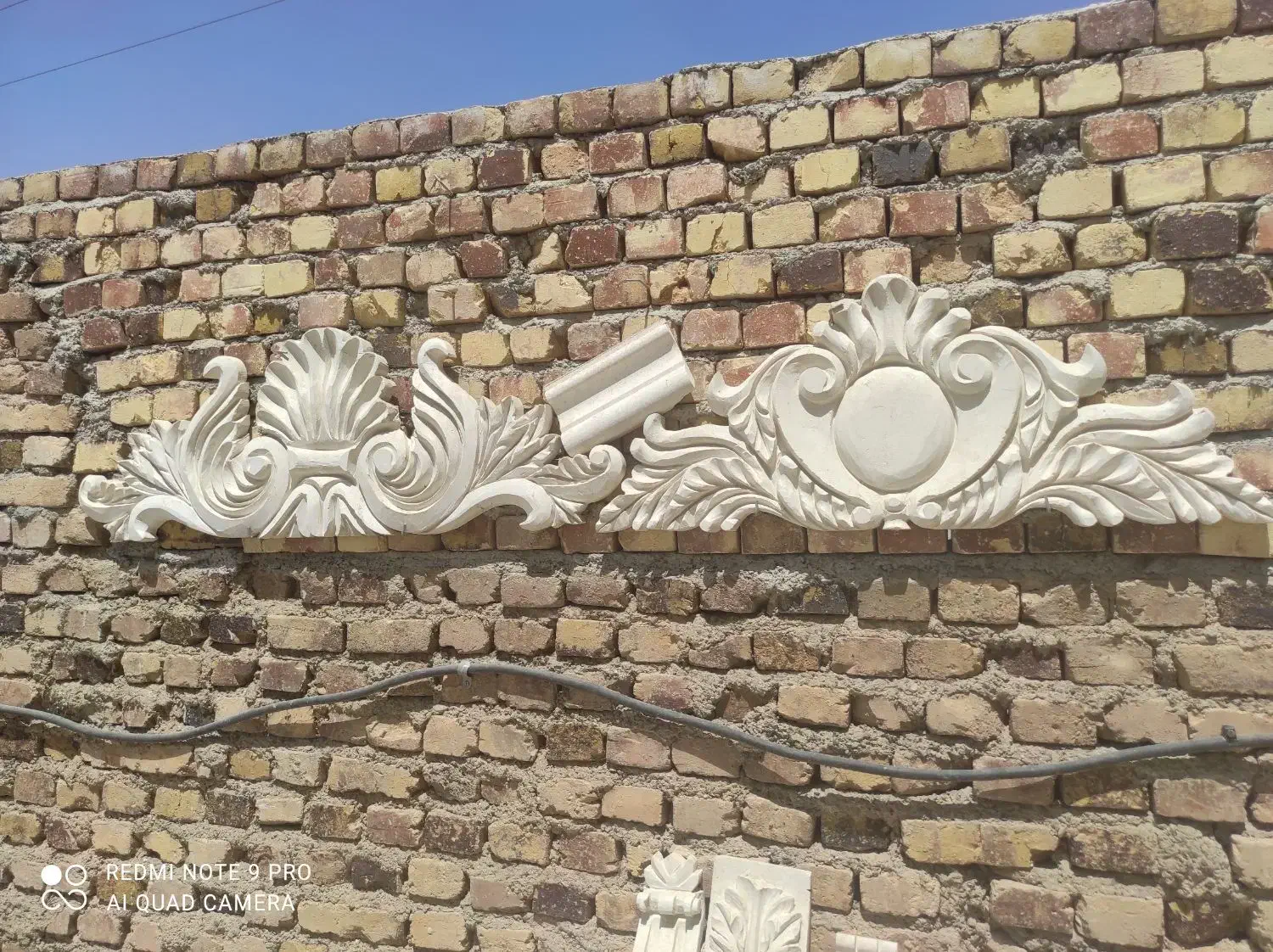 پایه ایفون و گل نما|مجسمه، تندیس، ماکت|اراک, |دیوار