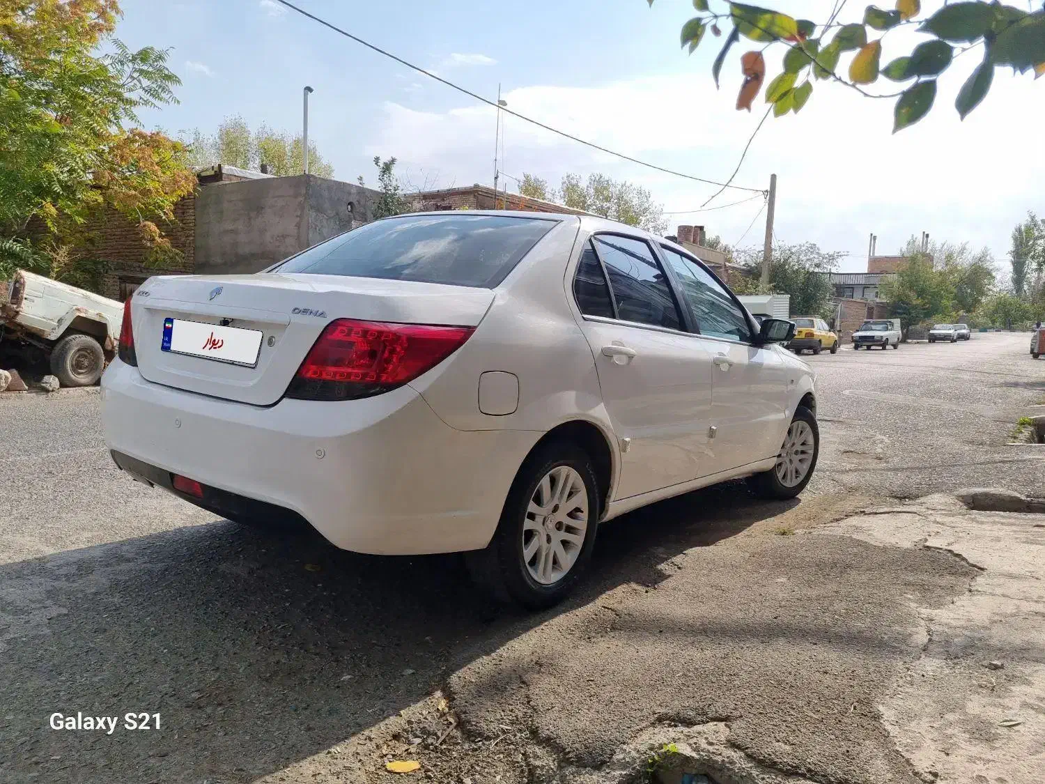 دنا مدل ۹۷ سفید بدون رنگ|خودرو سواری و وانت|خوی, |دیوار