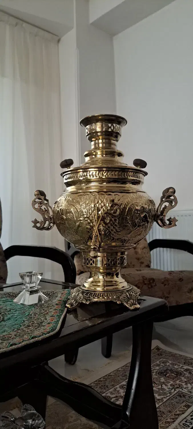 سماور هفت لیتری برنز|سماور، چای‌ساز، قهوه‌ساز|تبریز, |دیوار