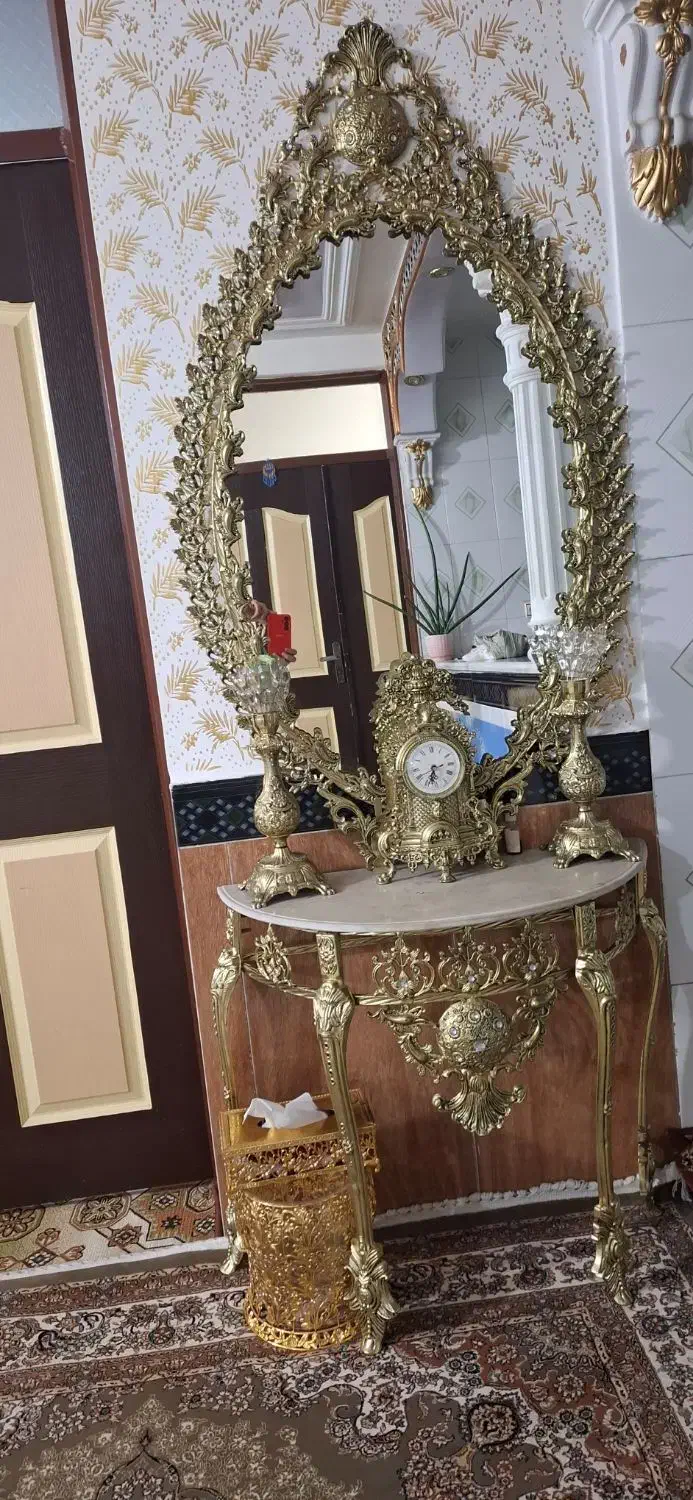 وسایل طرح برنز|بوفه، ویترین، کنسول|سنندج, |دیوار