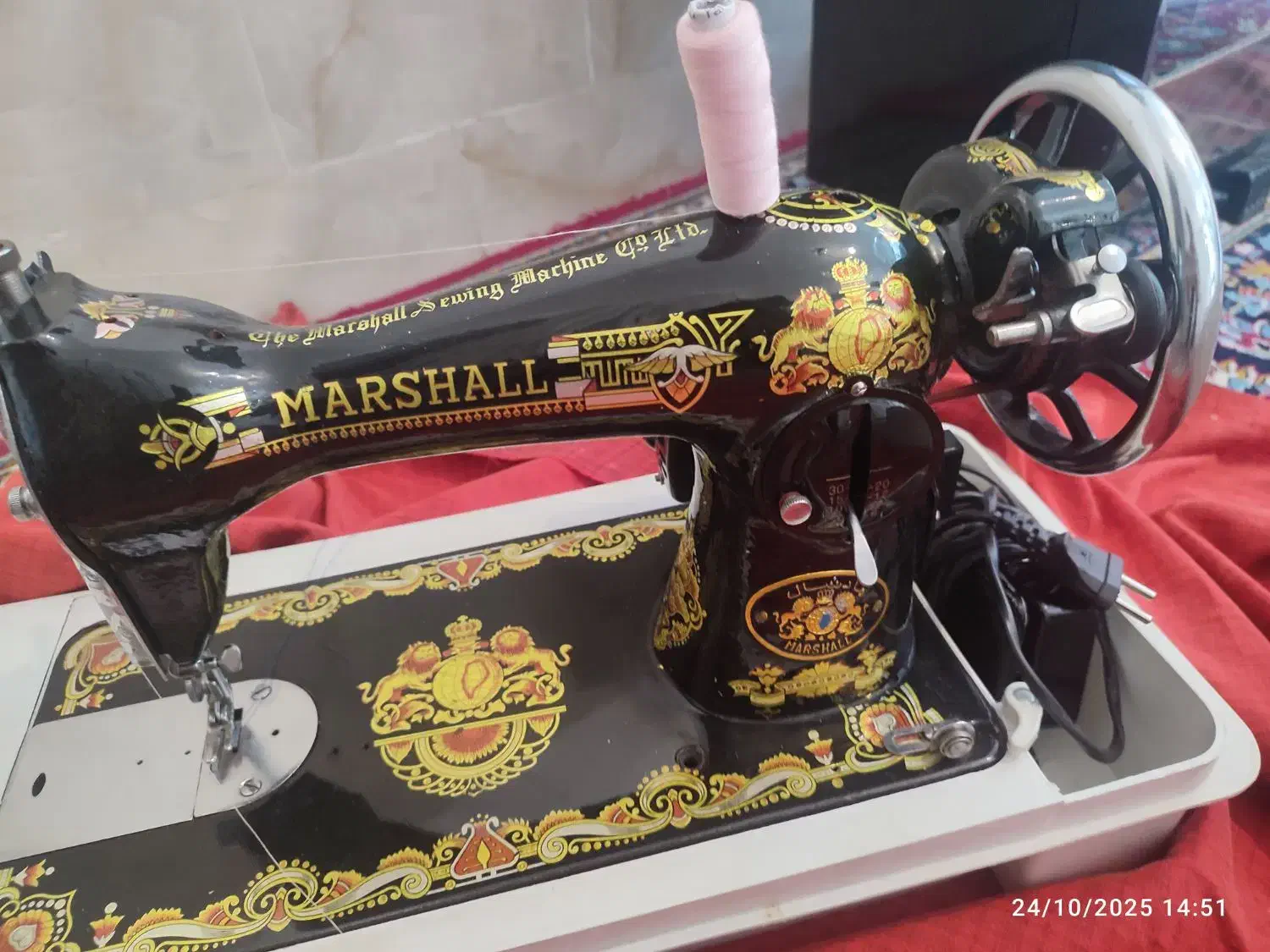 ،چرخ خیاطی|چرخ خیاطی و ریسندگی|فلاورجان, |دیوار