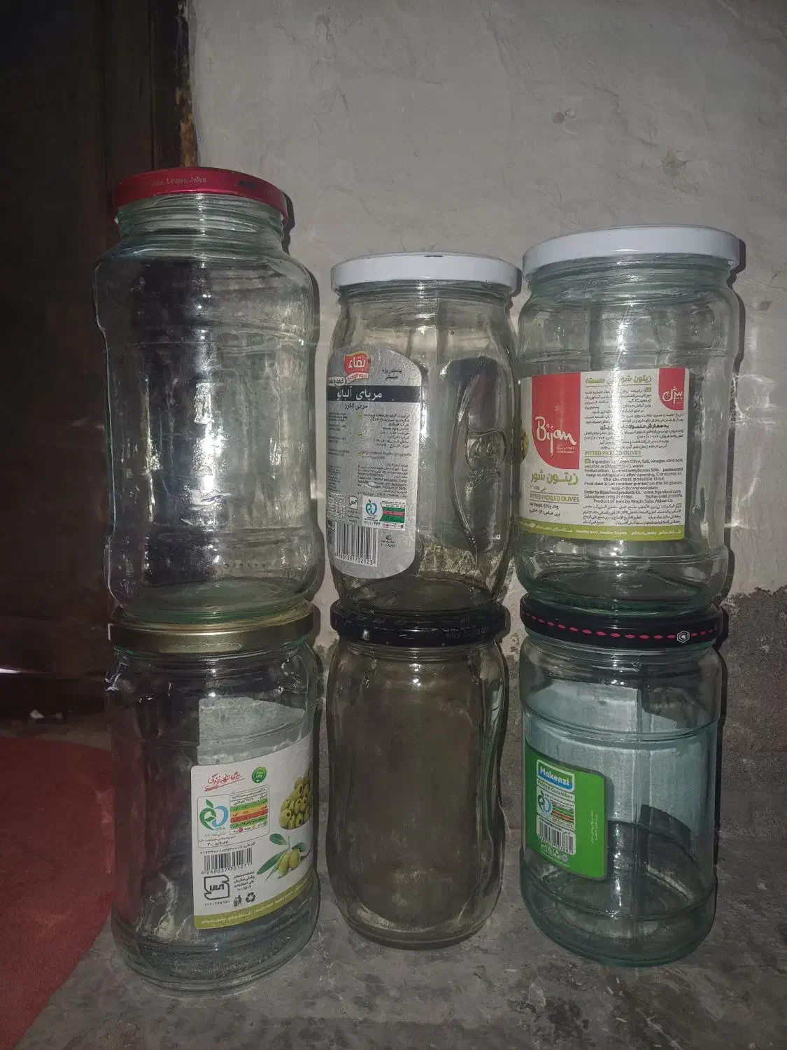 شیشه|ظروف نگهدارنده، پلاستیکی، یک‌بارمصرف|پارس‌آباد, |دیوار