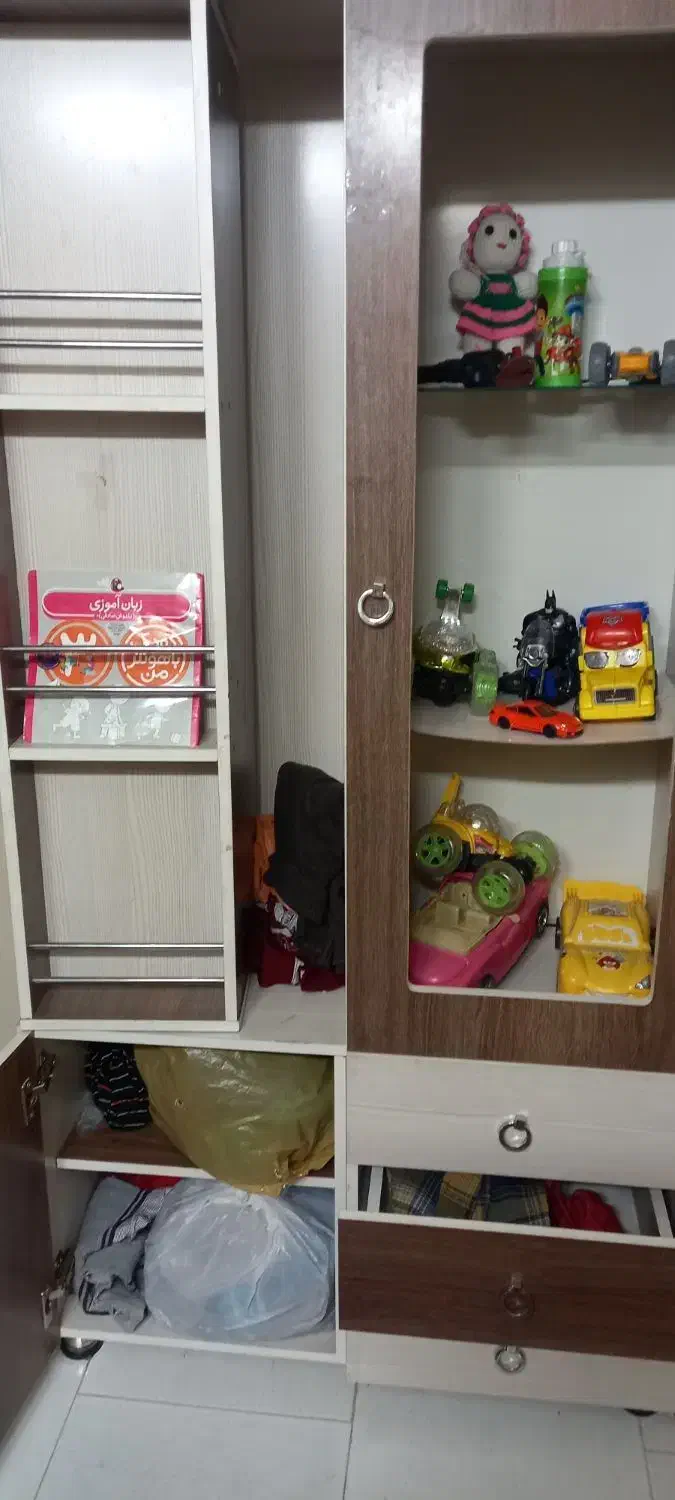 کمد و ویترین کودک|اسباب و اثاث بچه|اصفهان, شاه پسند|دیوار
