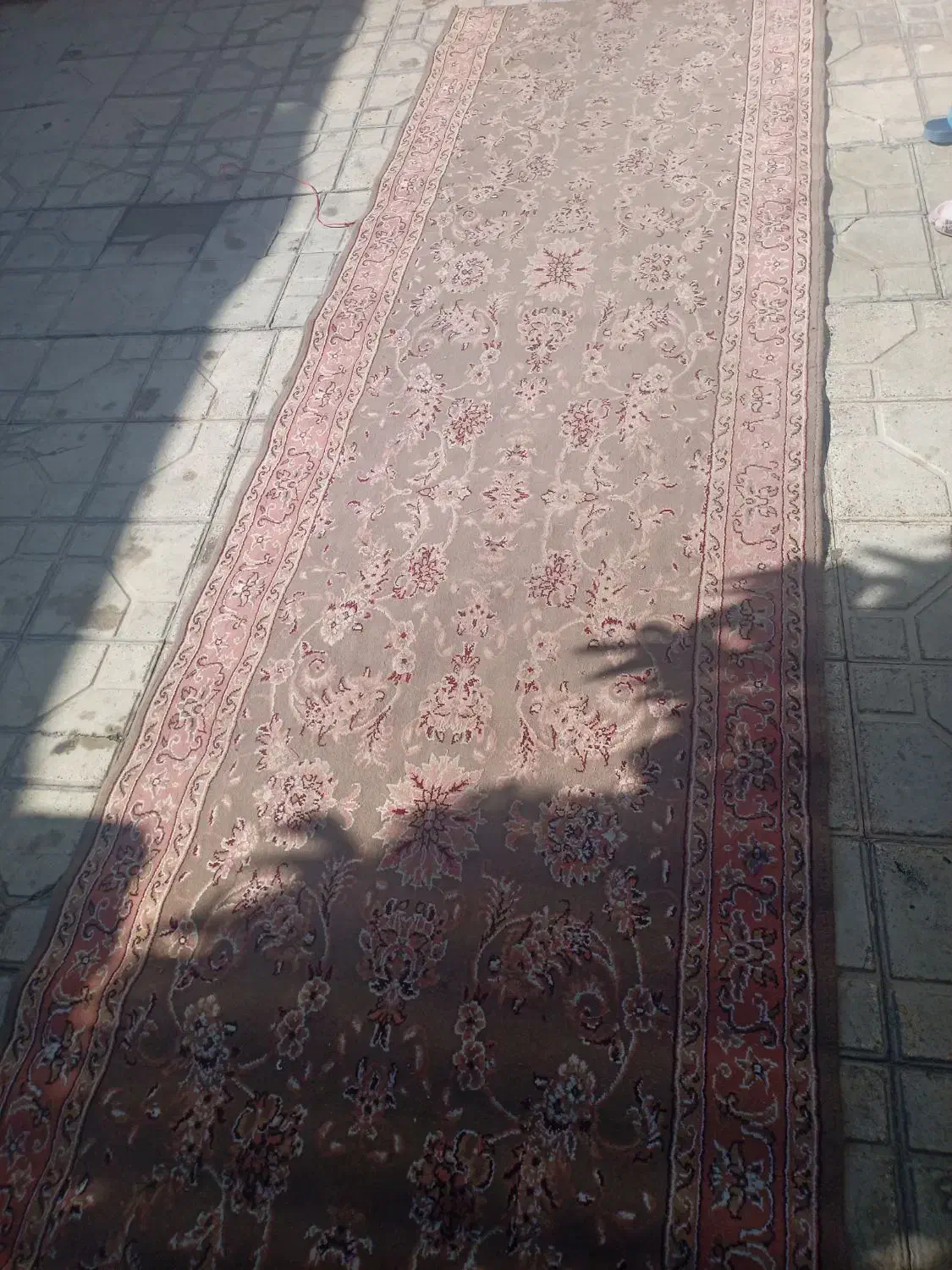 قالی راهرو|فرش|شیراز, ده پیاله|دیوار