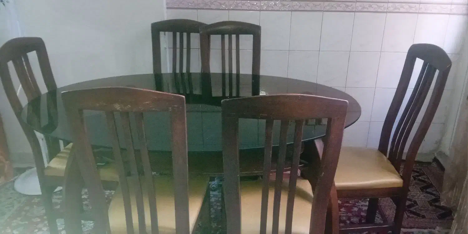 میز وصندلی نهار خوری ۶ نفره|میز و صندلی غذاخوری|تهران, زرکش|دیوار