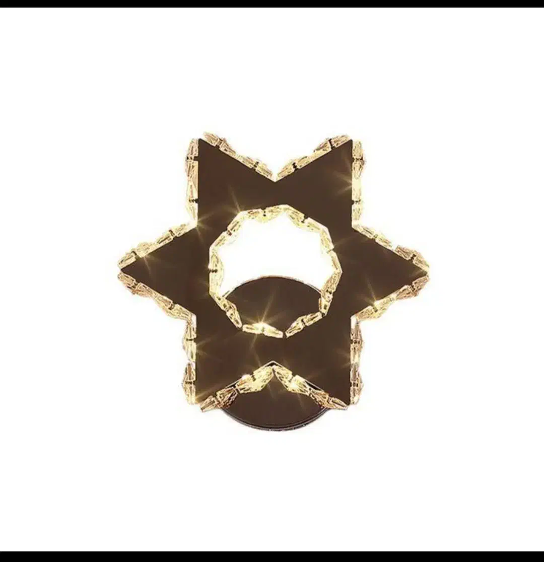 لوستر الماس.کهکشانی دیوار کوب مدل ستاره. AC light|لوستر و چراغ آویز|تهران, سنگلج (شاپور)|دیوار