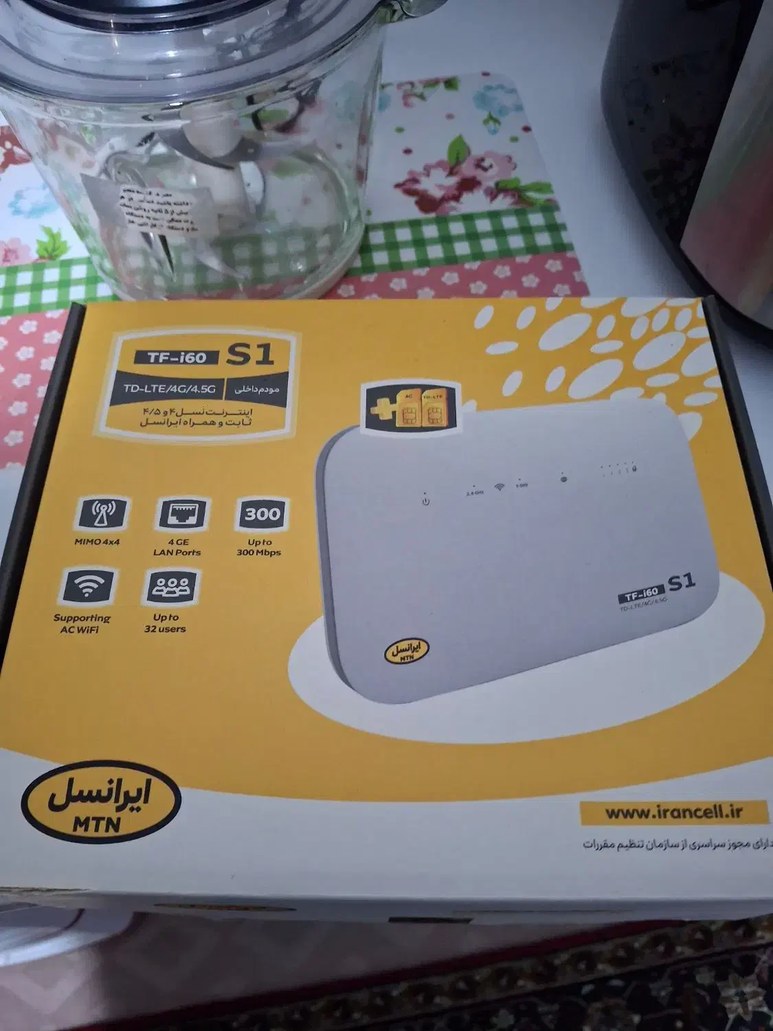 مودم tf i60 s1 فول انلاک تمام سیمکارت ها|مودم و تجهیزات شبکه|تبریز, |دیوار