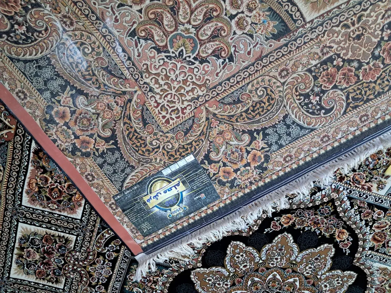 یک جفت فرش ۱۲متری حوض نقره ۷۰۰شانه تراکم،۲۵۵|فرش|ورامین, شهرک مدرس|دیوار