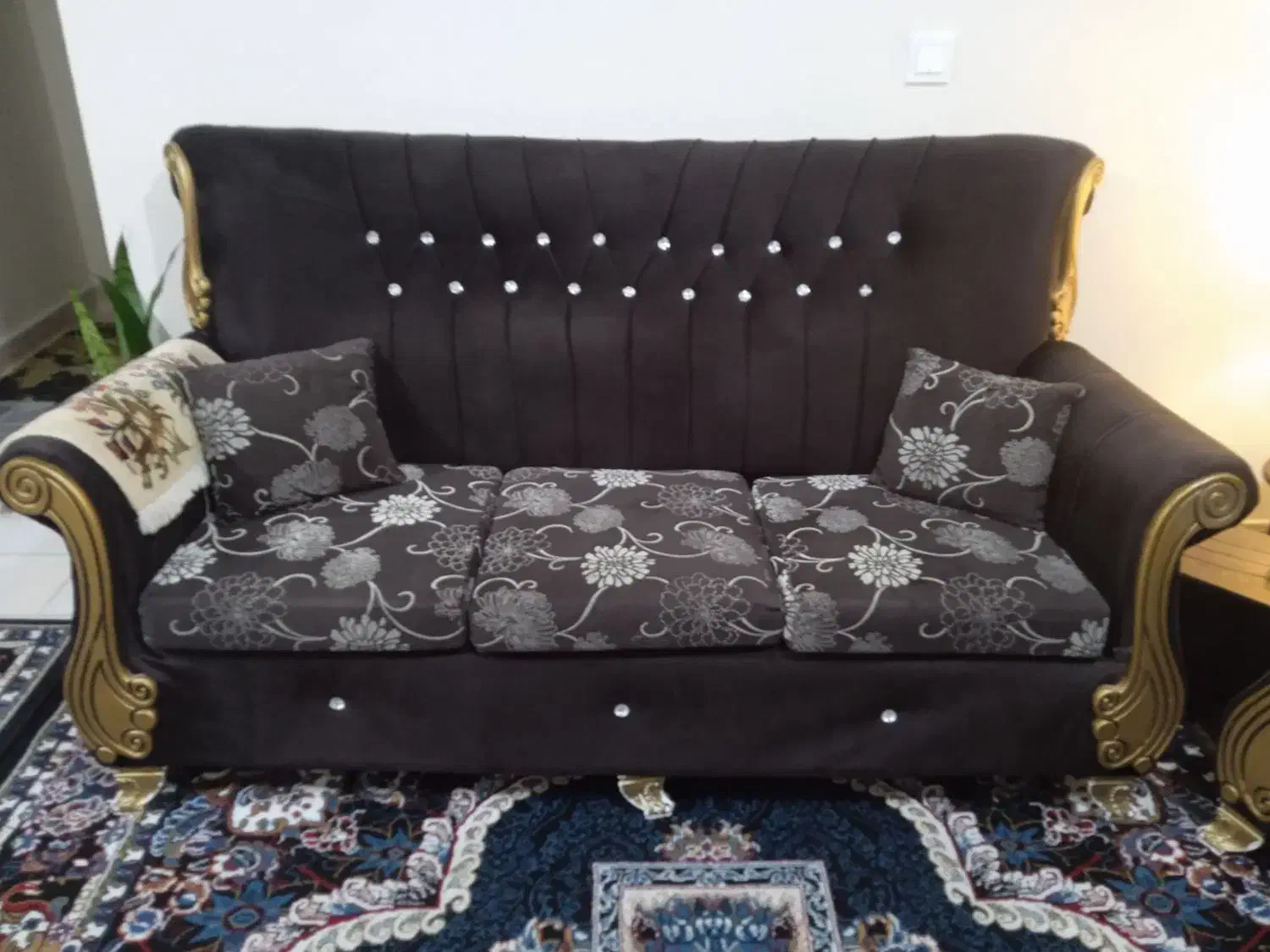 مبل راحتی 7 نفره همراه میز نهارخوری|مبلمان خانگی و میز عسلی|پردیس, فاز ۵|دیوار