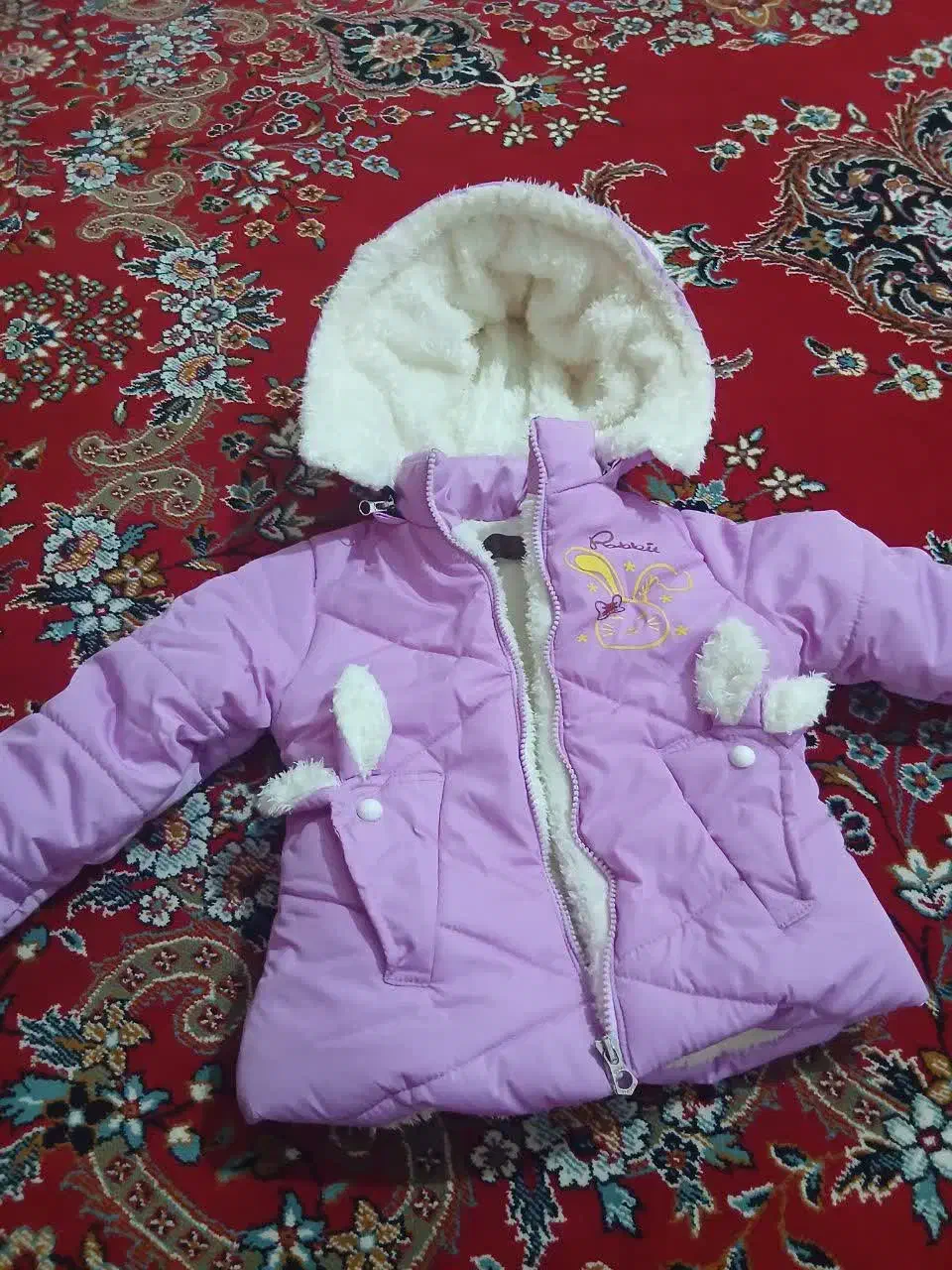 کاپشن دخترانه نو نو|کفش و لباس بچه|دورود, |دیوار