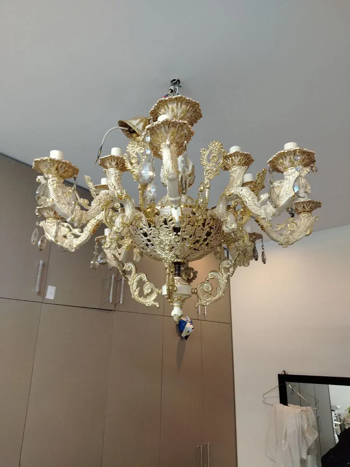 لوستر  16 شعله فورتیک|لوستر و چراغ آویز|کرج, ساماندهی|دیوار