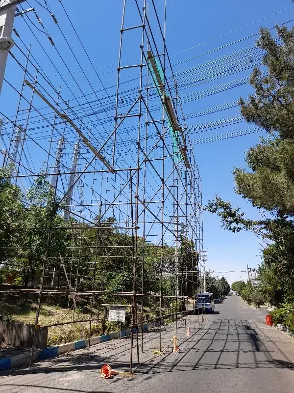 داربست فلزی پیام نما|خدمات پیشه و مهارت|تبریز, |دیوار