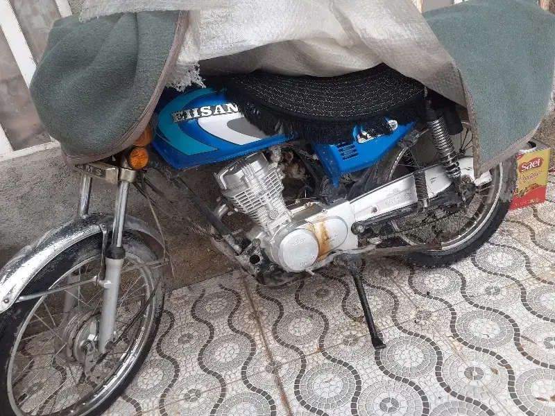 موتور ۱۲۵ احساس تمیز سرپا انجین پلمپ|موتورسیکلت|فراشبند, |دیوار