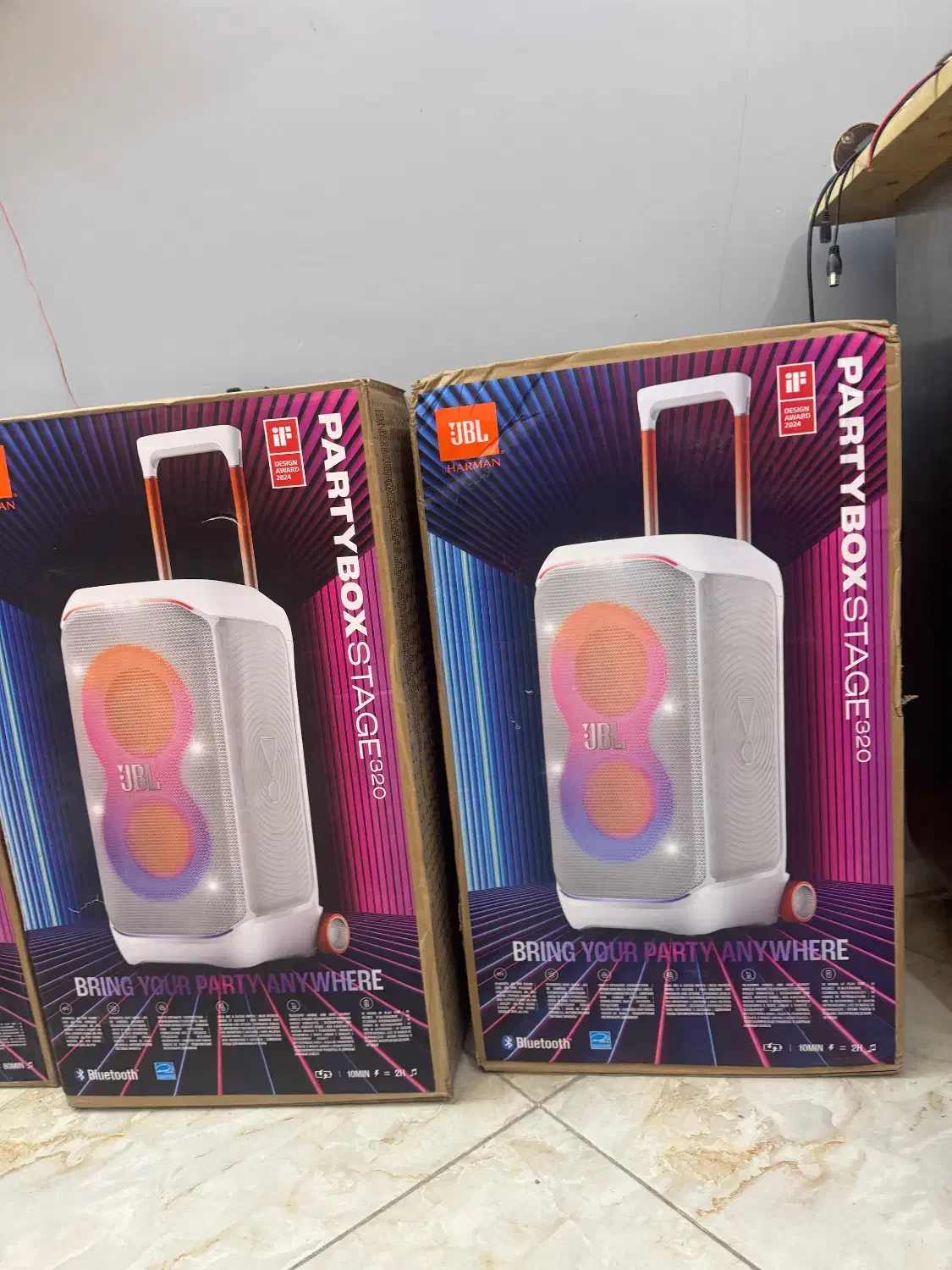 Jbl partybox stage320|پخشکننده همراه|اراک, |دیوار