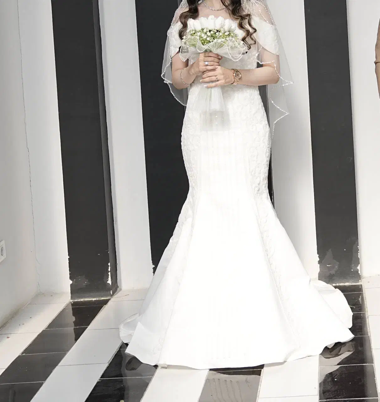 لباس عروس مدل ماهی|لباس|تهران, خانی آباد نو جنوبی|دیوار