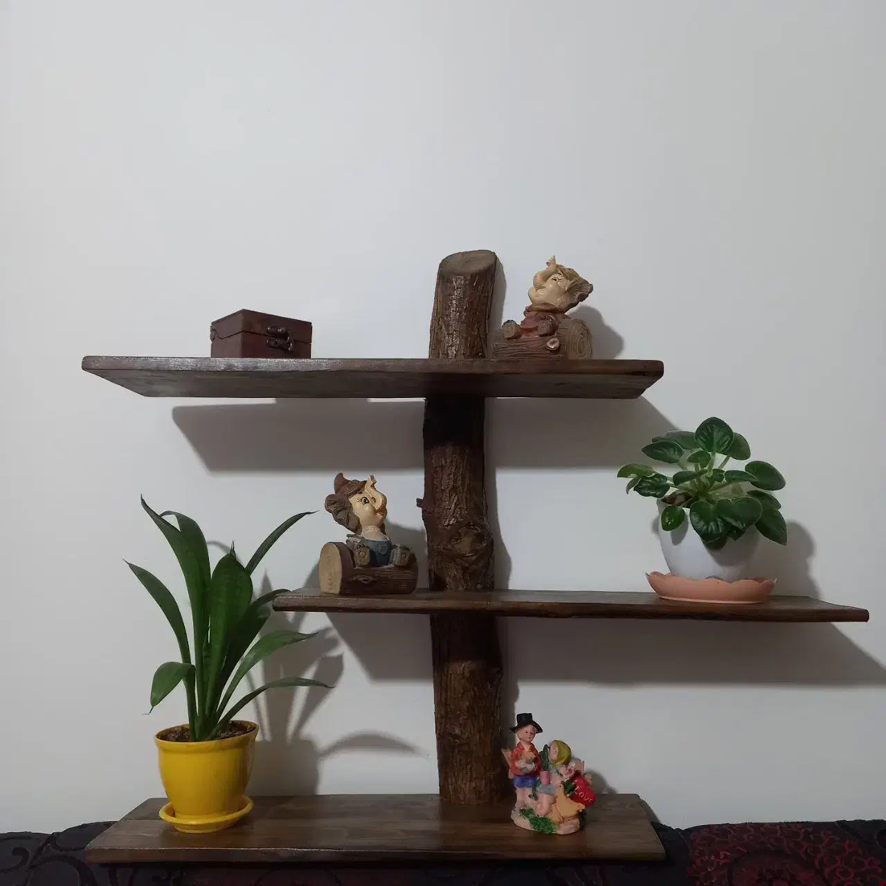 تابلو پتینه با موضوع آوای موسیقی، شلف چوبی|تابلو، نقاشی، عکس|قدس, شهر‌قدس|دیوار