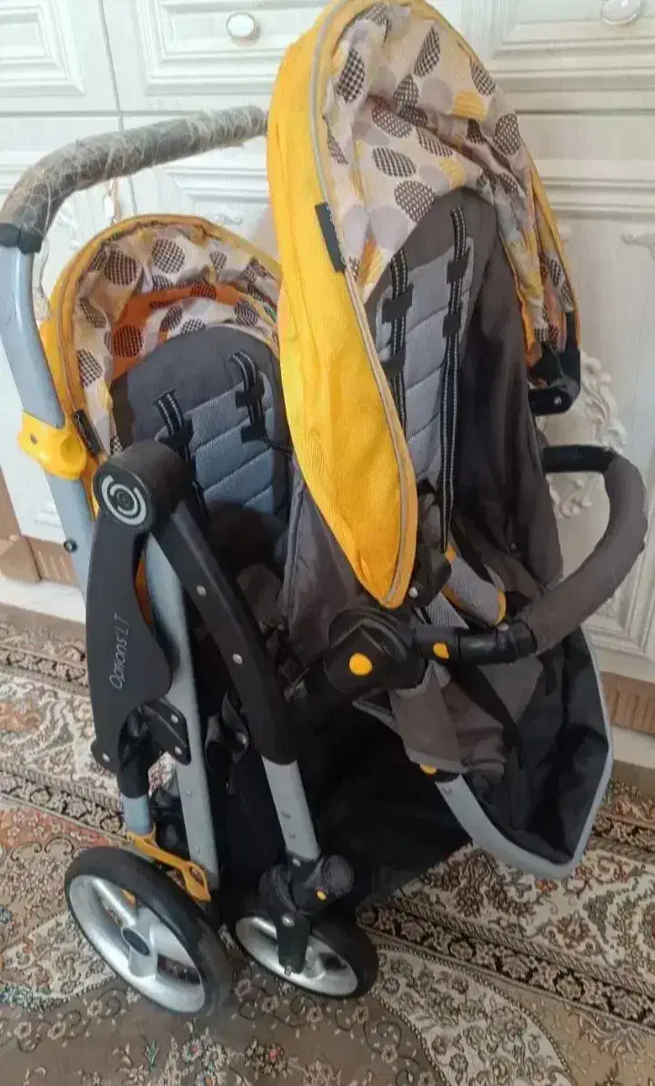 کالسکه دوقلو|کالسکه و لوازم جانبی|گلستان (تهران), |دیوار