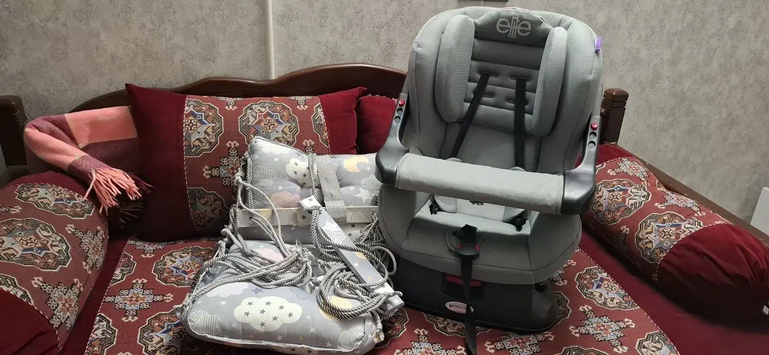 صندلی کودک خودرو و تاب|اسباب و اثاث بچه|شاهین‌شهر, خبرنگار|دیوار