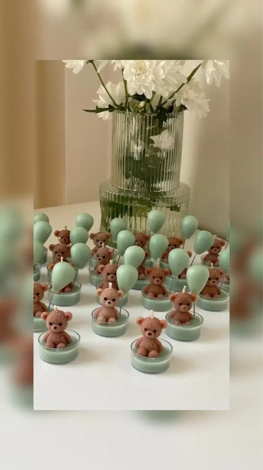 شمع تدی|صنایع دستی و سایر لوازم تزئینی|قم, هنرستان|دیوار