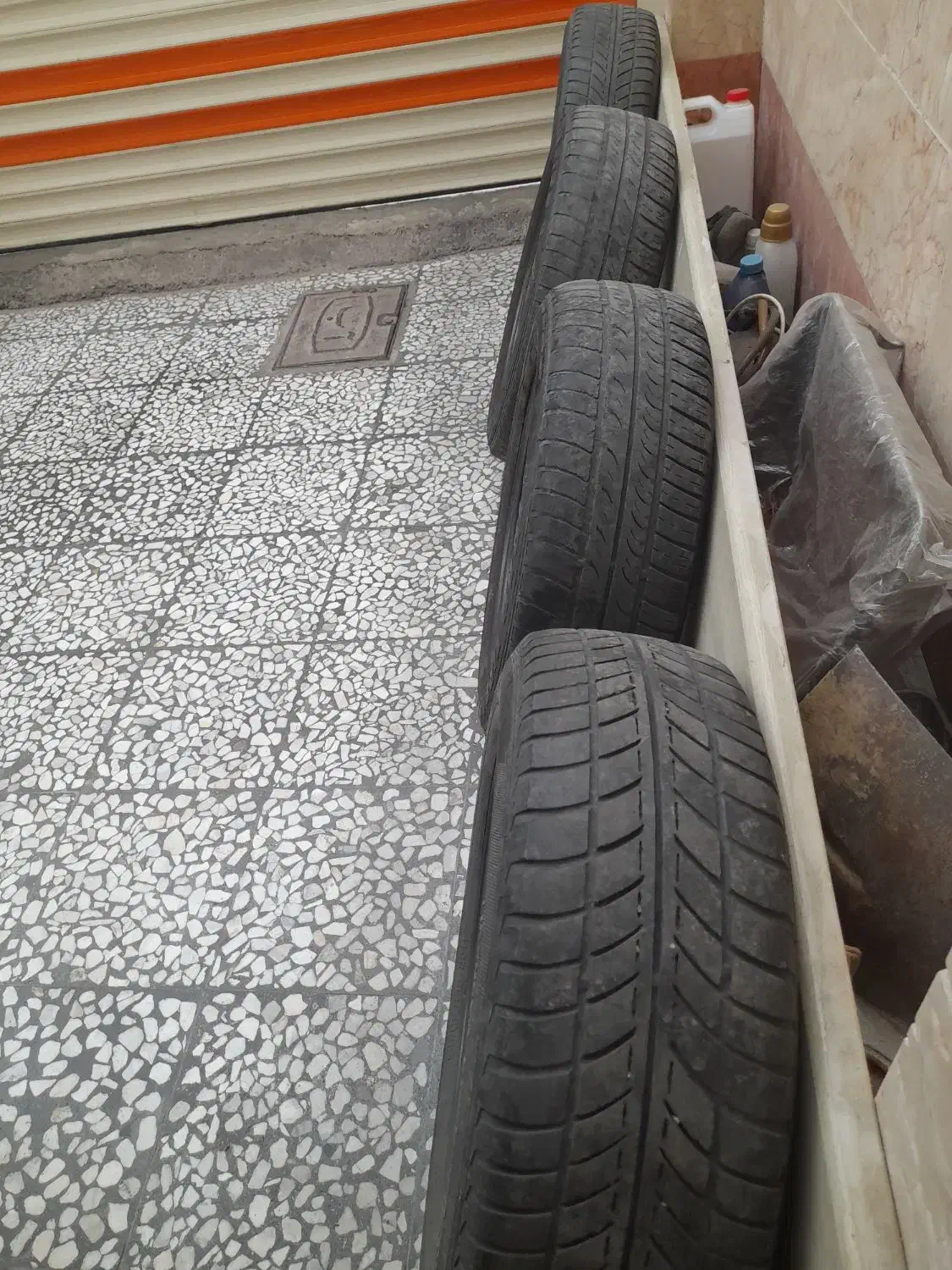 ۴حلقه لاستیک ال نود 185/15|قطعات یدکی و لوازم جانبی|رشت, آزادگان|دیوار