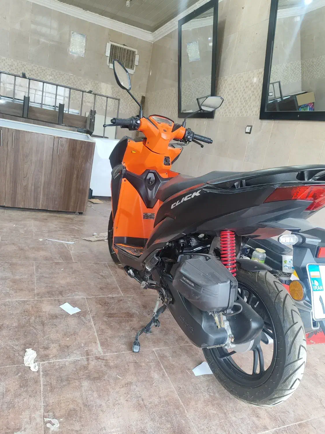 موتور طرح کلیک cc150|موتورسیکلت|رفسنجان, |دیوار