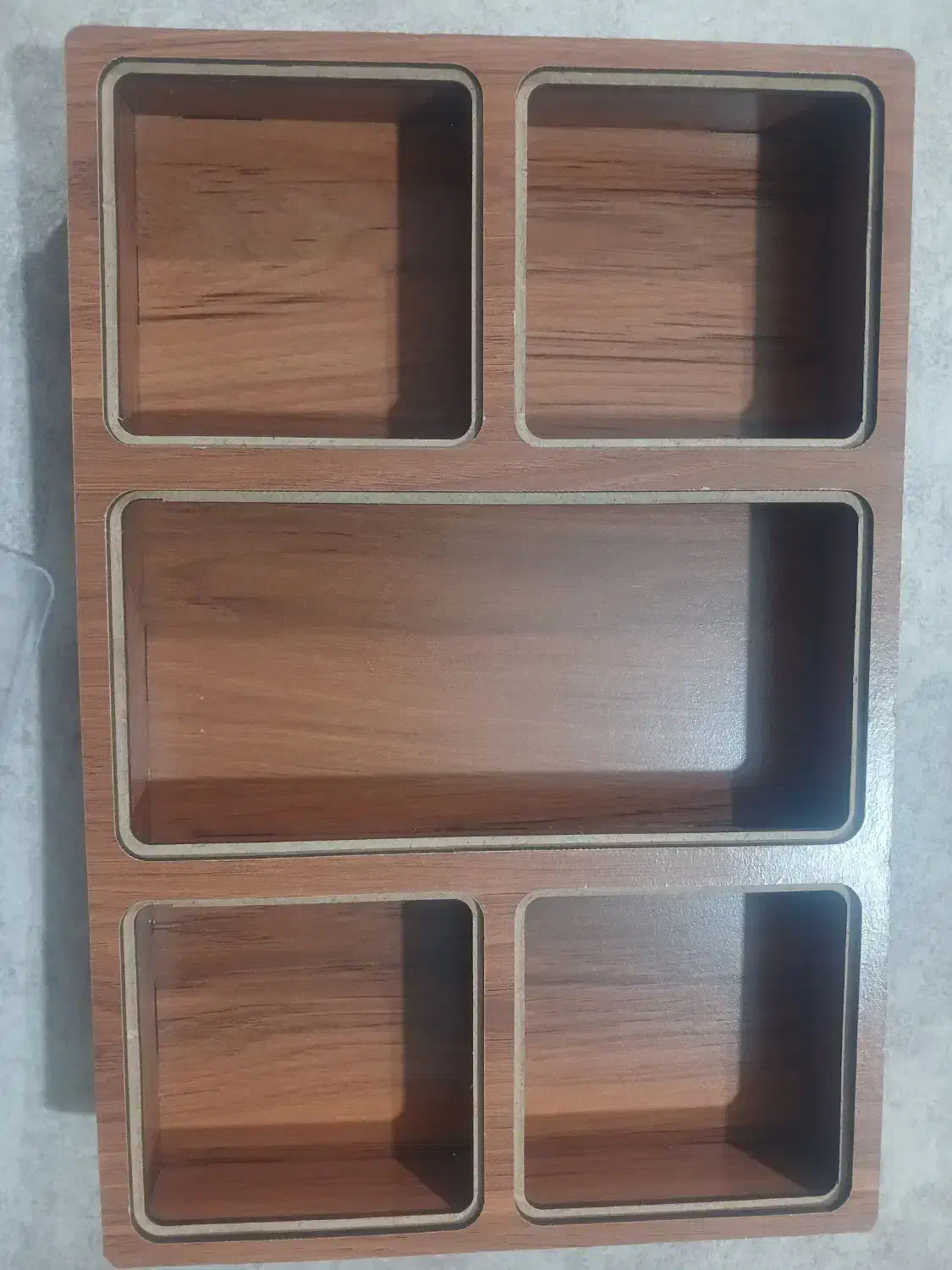 ظرف چوبی نگهدارنده قند و شکلات و میوه خشک|صنایع دستی و سایر لوازم تزئینی|اردبیل, |دیوار