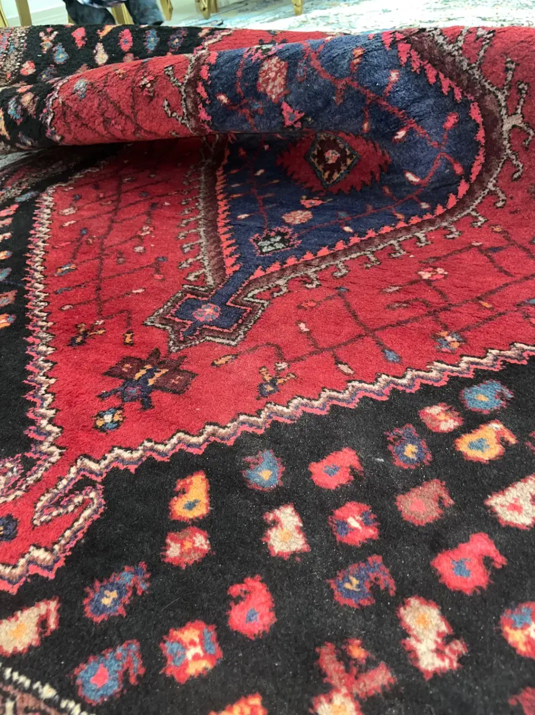 ۲ فرش دستبافت قدیمی 3 متر طول 2 متر عرض|فرش|تهران, هفده شهریور|دیوار