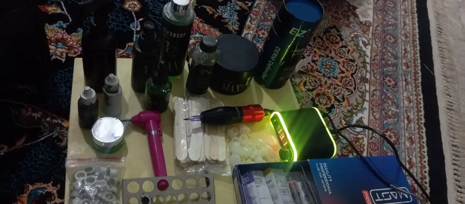 وسایل تتو بدن اورجینال ونو|حراج|نورآباد, |دیوار