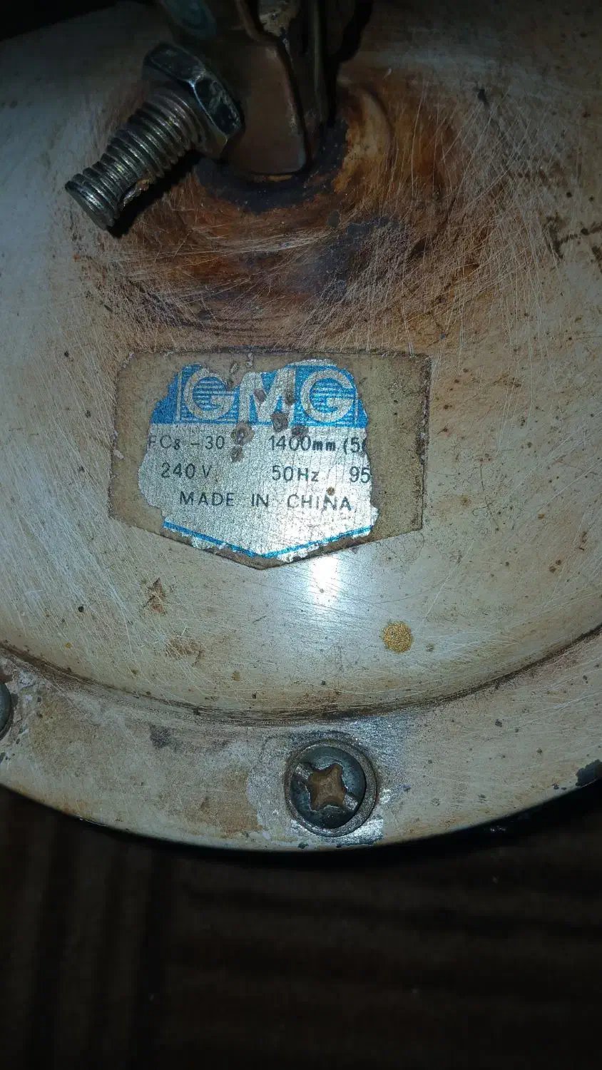 پنکه سقفی سالم دو عدد|پنکه و تصفیهکنندهٔ هوا|آبادان, |دیوار