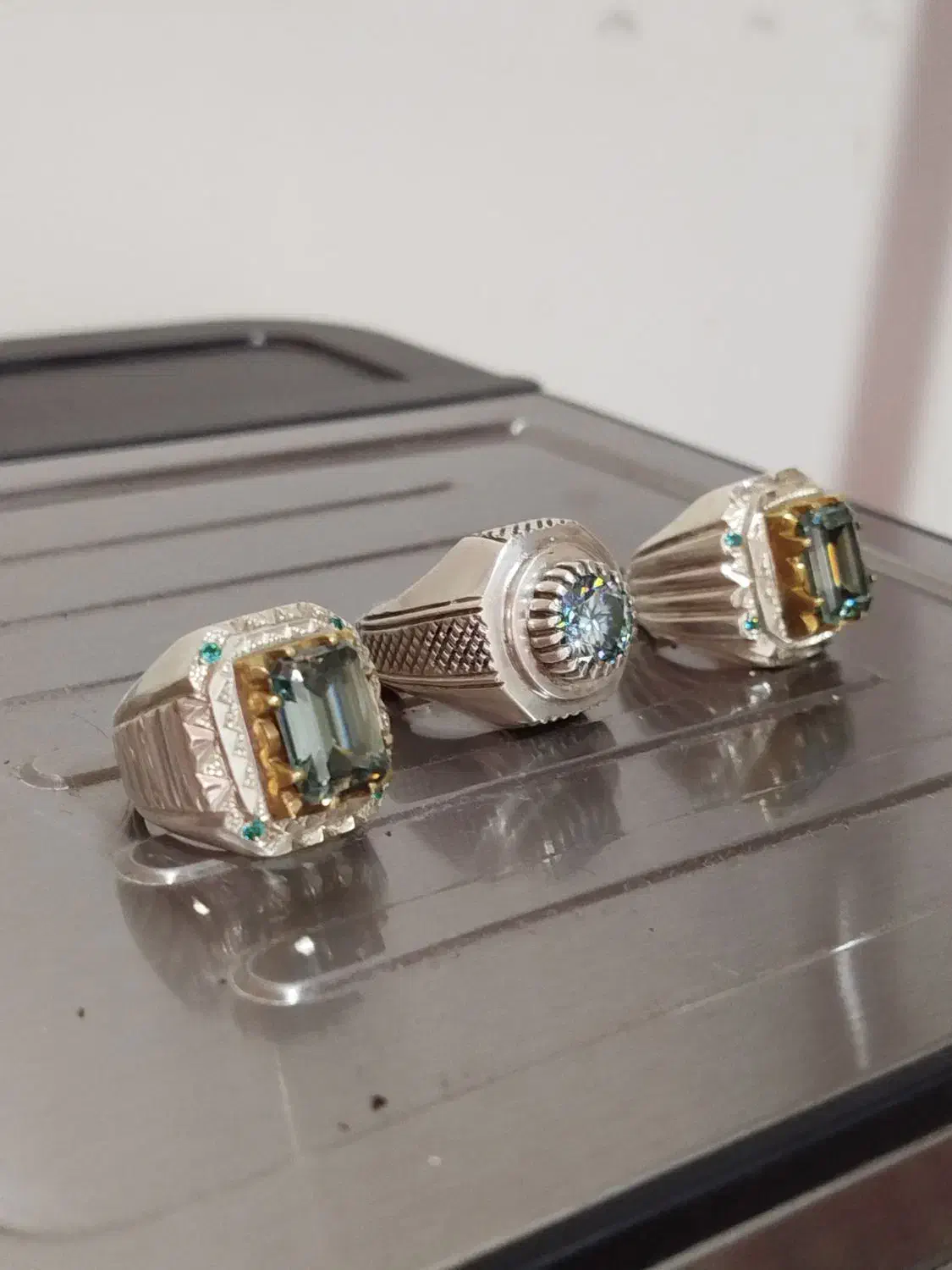 انگشتر نقره دست ساز|جواهرات|فولادشهر, B1|دیوار