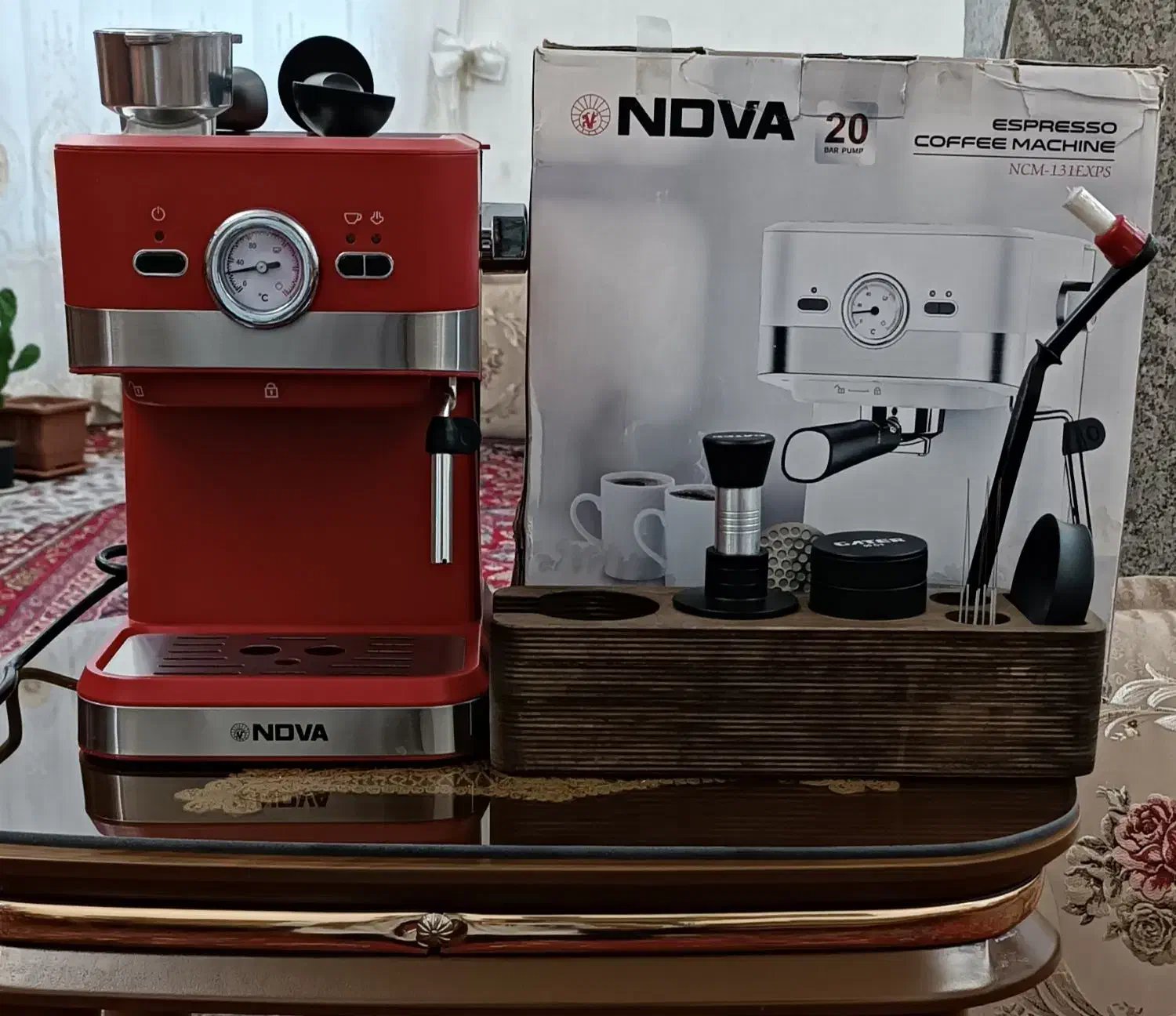 دستگاه اسپرسو ساز خانگی ندوا|سماور، چای‌ساز، قهوه‌ساز|تبریز, |دیوار