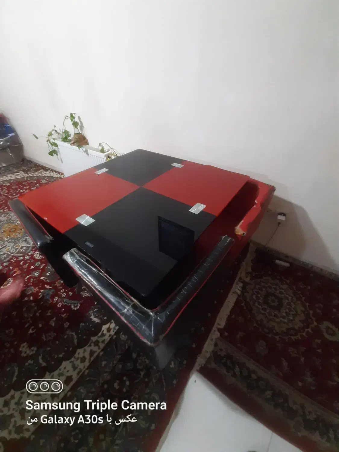 میز شیشه ای ۴نفره نهارخوری|میز و صندلی غذاخوری|شیراز, شهرک کوثر|دیوار