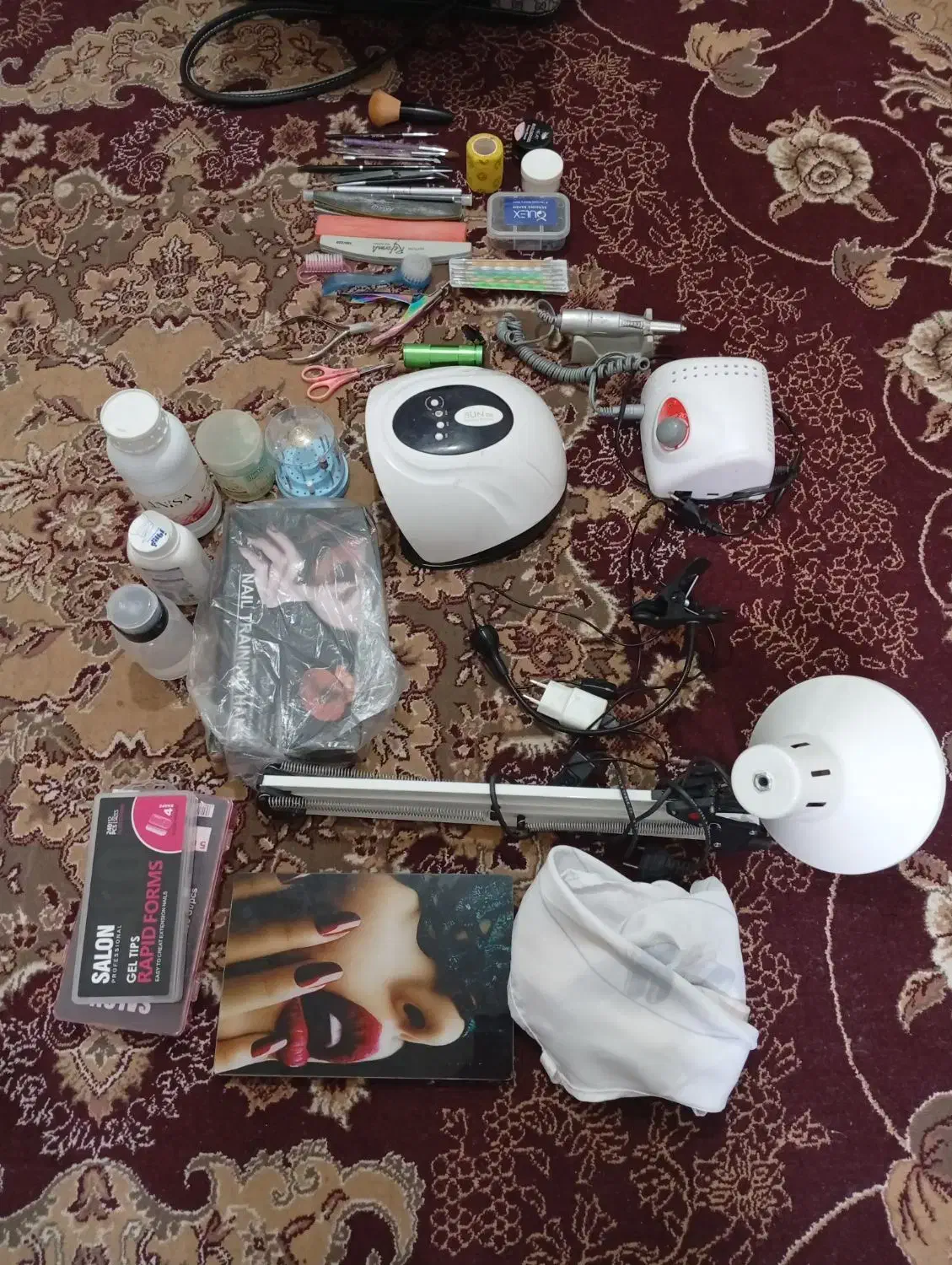 وسایل کاشت ناخن|آرایشی، بهداشتی، درمانی|خفر, |دیوار