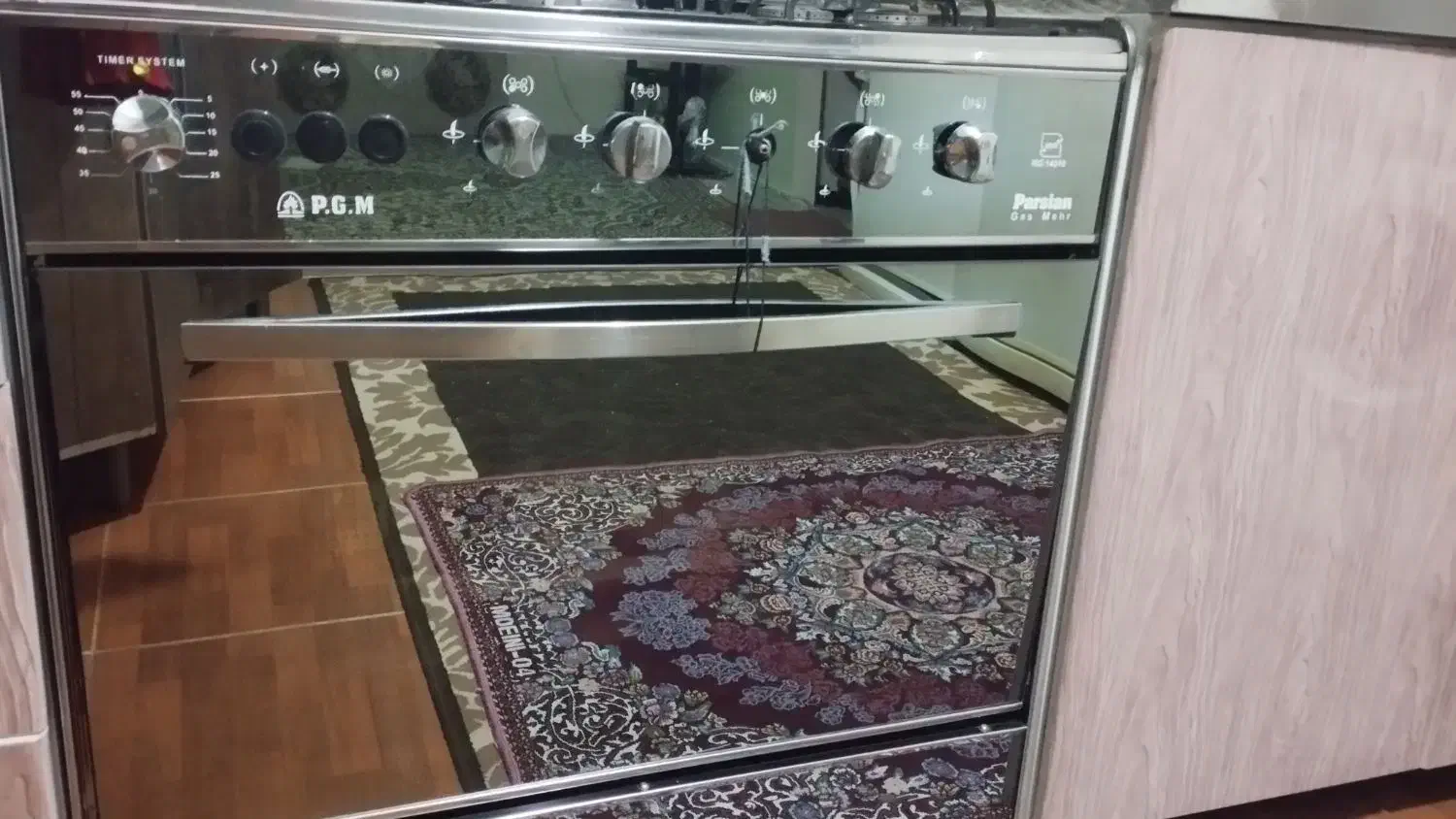 گاز 5شعله در حدنو|اجاق گاز و لوازم برقی پخت‌وپز|بروجرد, |دیوار