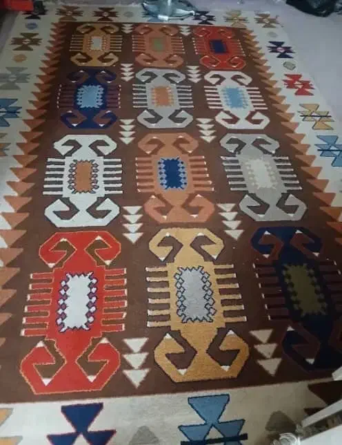 گلیم فرش|گلیم، جاجیم، گبه|اصفهان, آفاران|دیوار