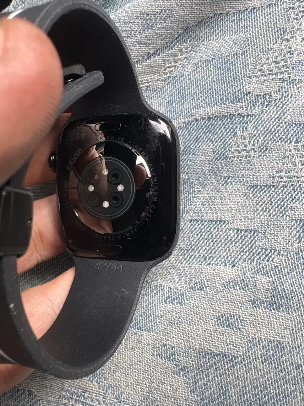اپل واچ سری ۱۰ سایز ۴۶ جت بلک|لوازم جانبی موبایل و تبلت|تهران, امیرآباد|دیوار