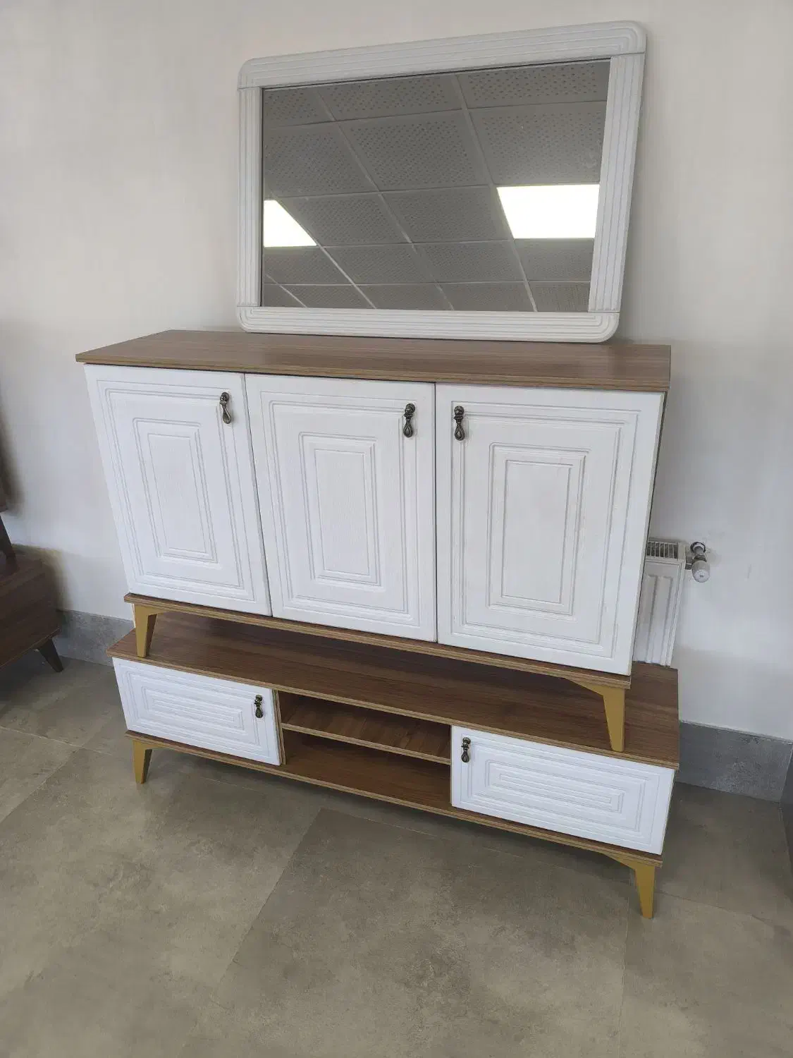 ست آینه کنسول شرکتی|بوفه، ویترین، کنسول|گرگان, |دیوار