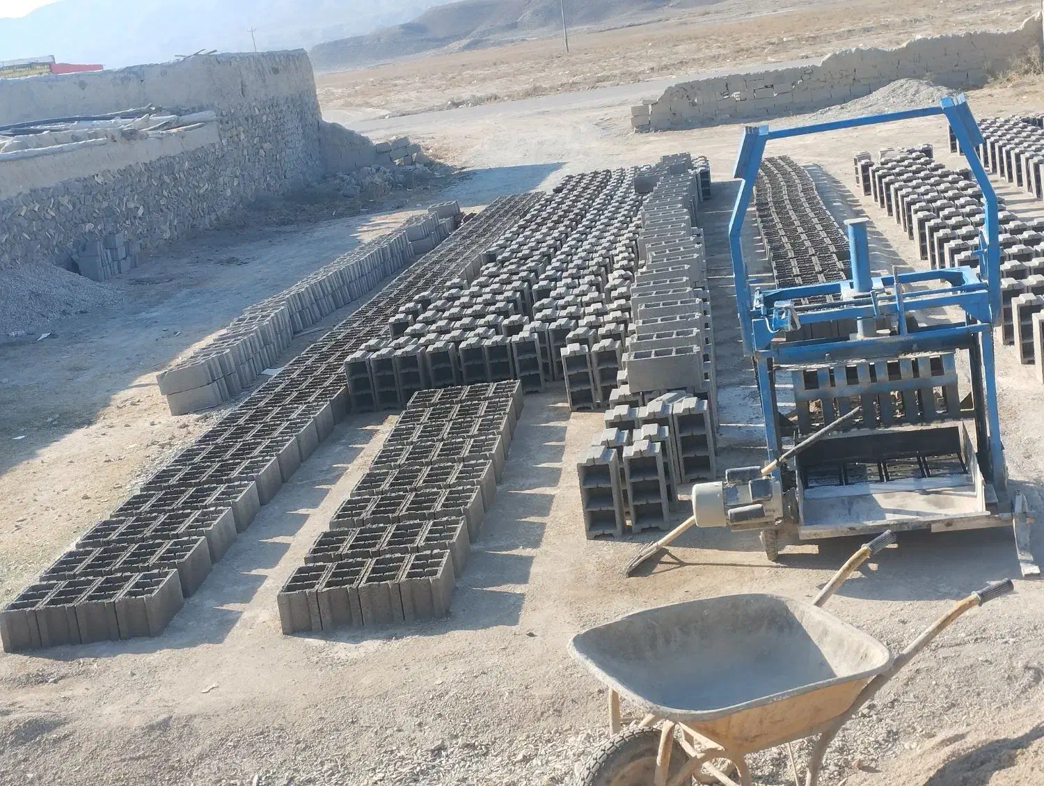 بلوک گلو80|مصالح و تجهیزات ساختمان|مانه, |دیوار