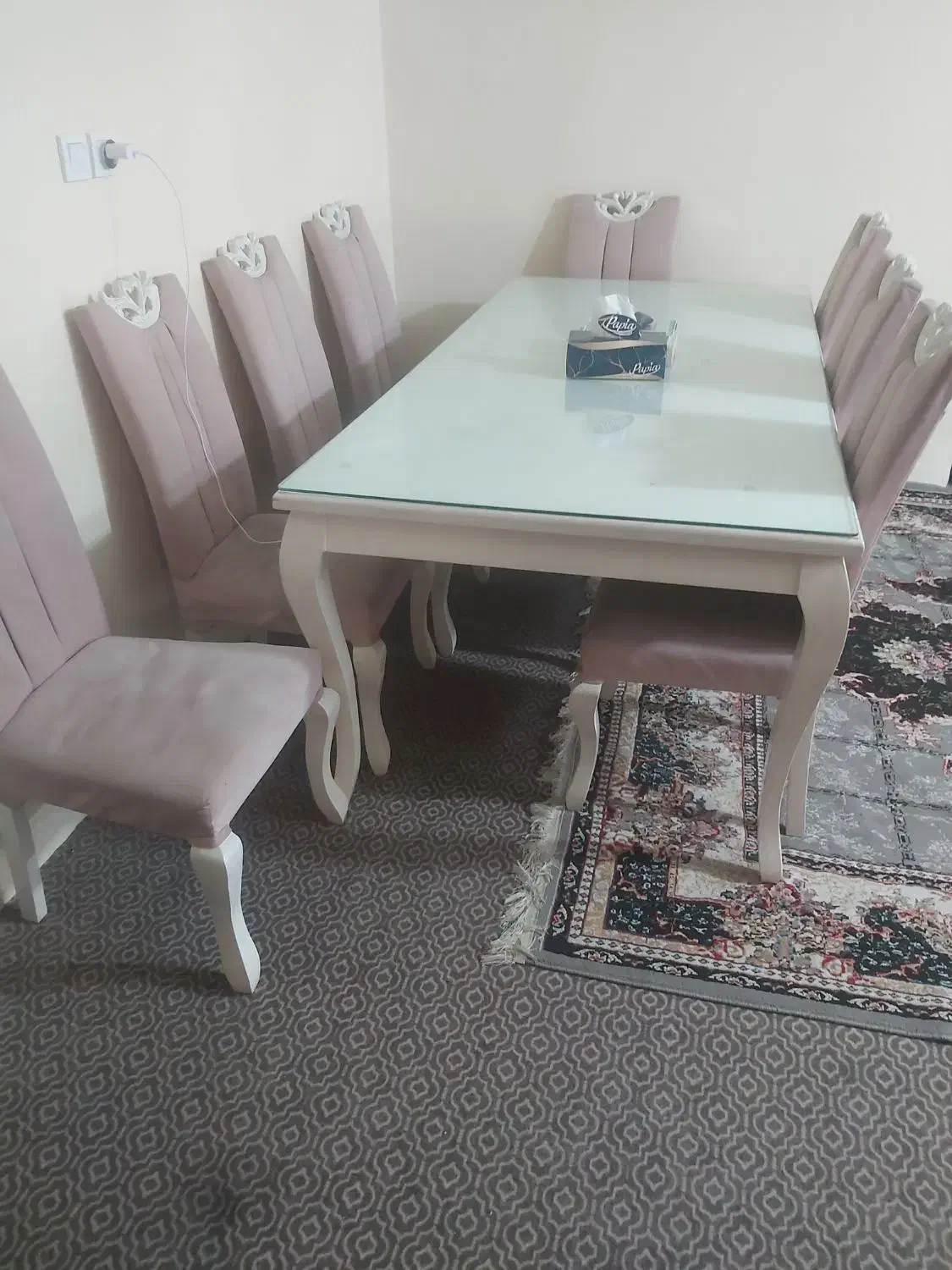 نهارخوری ۸نفره|میز و صندلی غذاخوری|تهران, مسعودیه|دیوار