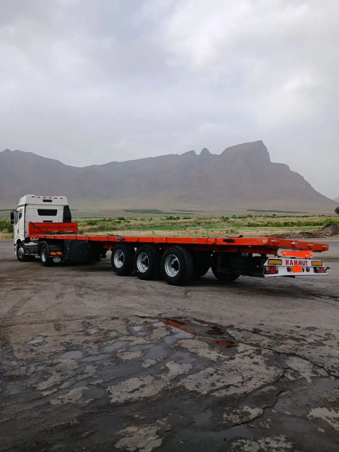 تریلی کفی سه محور|خودرو سنگین|زالیان, |دیوار