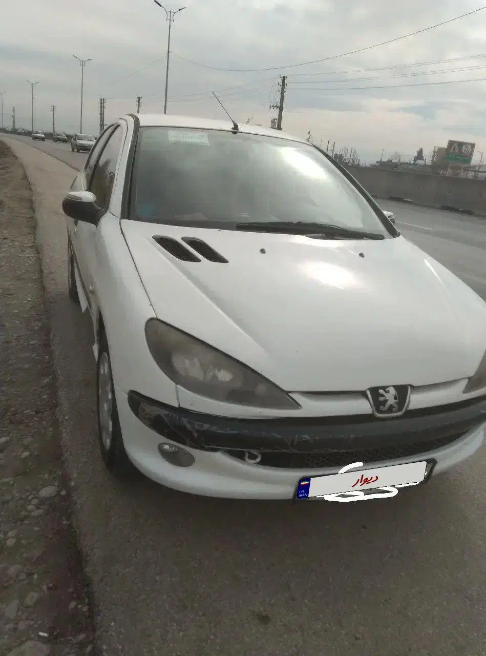 پژو۲۰۶تیپ ۲|خودرو سواری و وانت|ساری, |دیوار