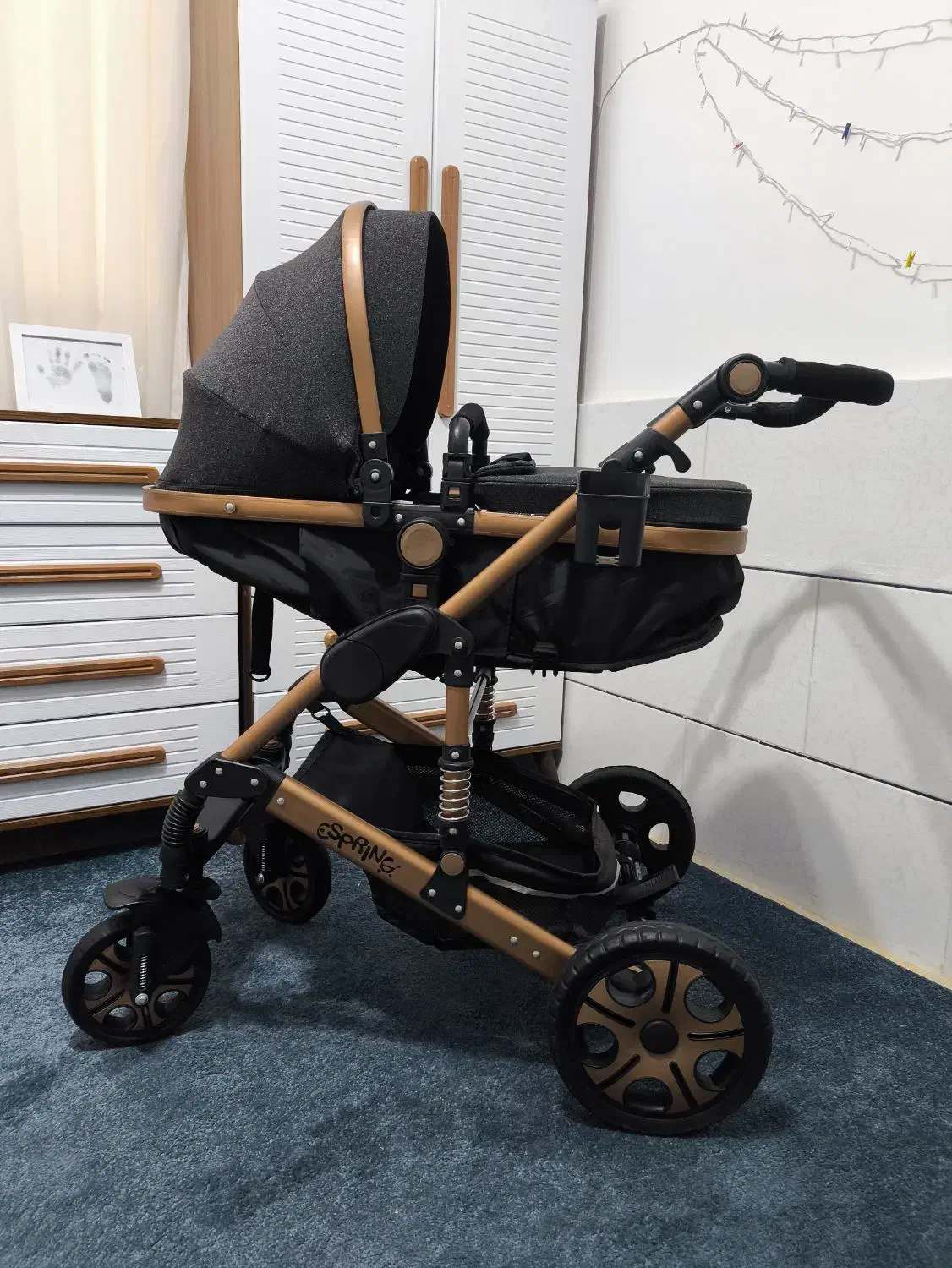 کالسکه تک اسپرینگ اسپیدا|کالسکه و لوازم جانبی|طبس, |دیوار