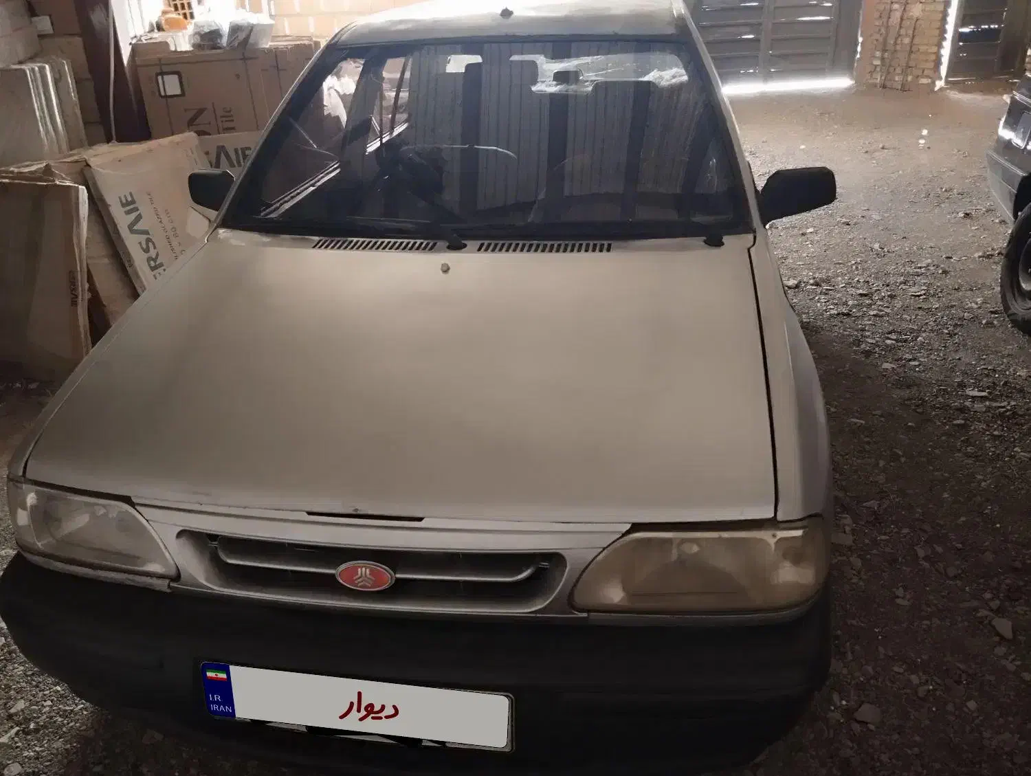 پراید نقرهای مدل86|خودرو سواری و وانت|سبزوار, شهرک جهاد|دیوار