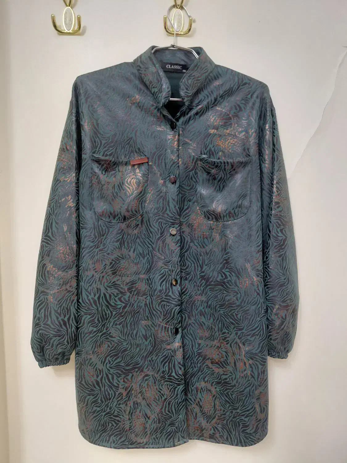 مانتو جیب دار کمربند دارزنانه طرح چرم|لباس|اصفهان, پارک خبرنگار|دیوار