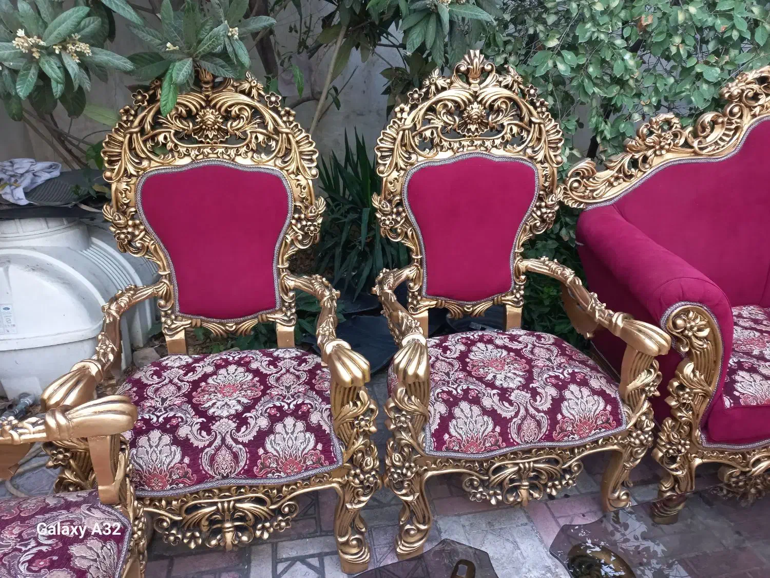 مبل سلطنتی ۹ نفره|مبلمان خانگی و میز عسلی|فاضل آباد, |دیوار